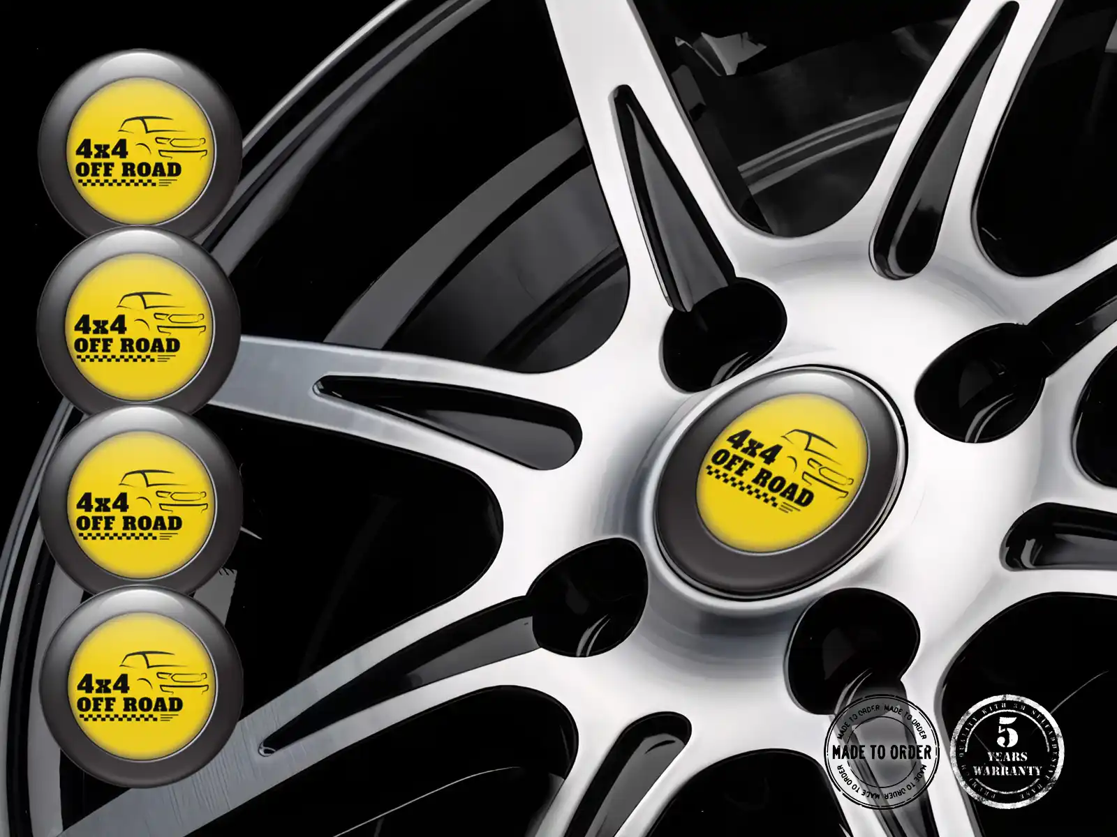 Nabenaufkleber Individuell Elegante Racing Sticker